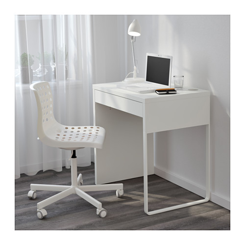 IKEA - イケア -】ikea デスク MICKE -ミッケ- ホワイト 73x50 cm 学習 