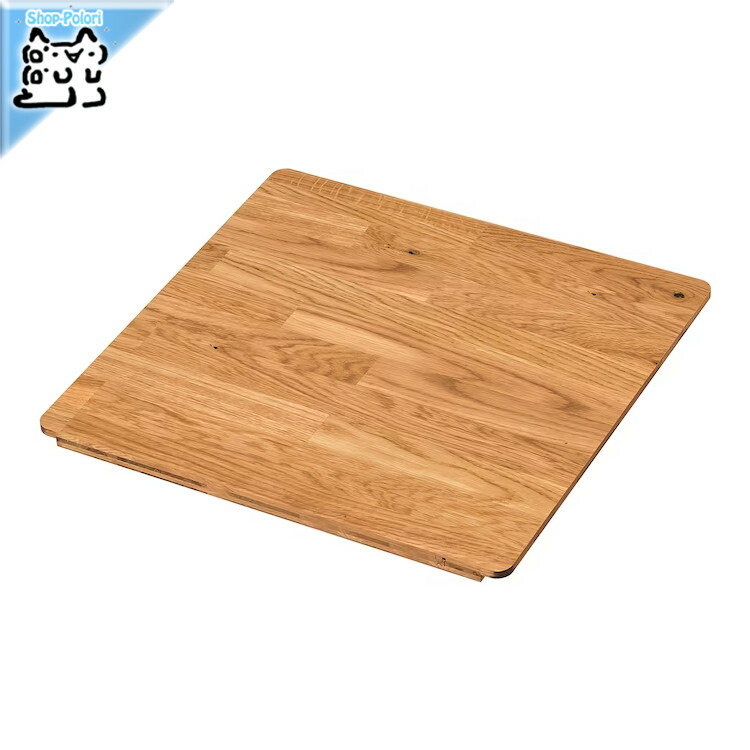 【 IKEA - イケア -】NORRSJON -ノッルショーン- まな板 オーク材 44x42 糎 (203.397.12)