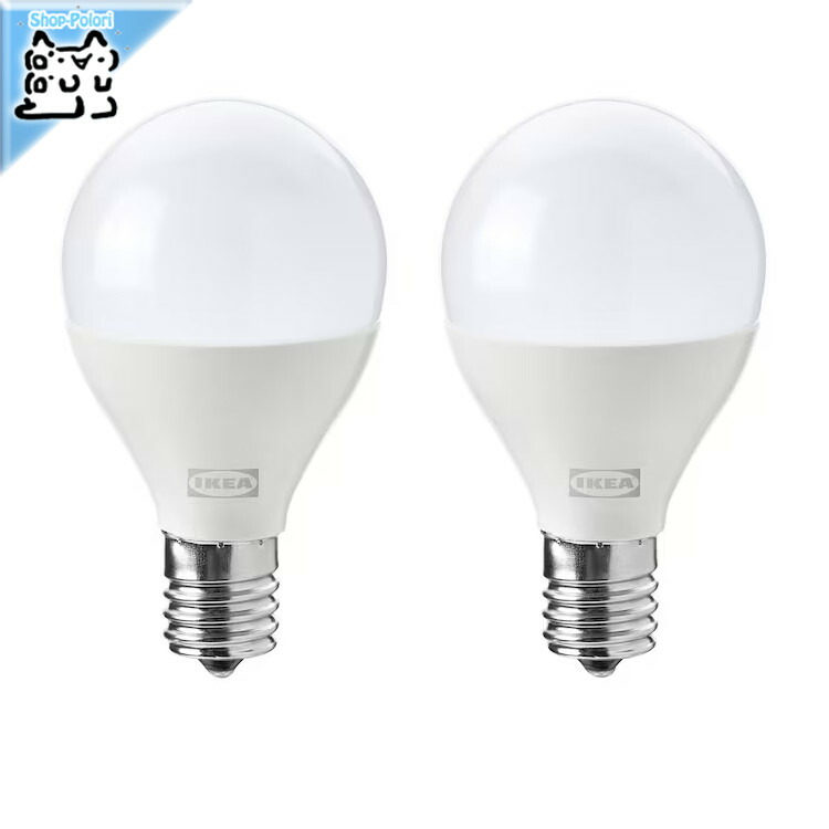 IKEA LED電球 E17 810lm 調光カラー 15個セット／リモコン2個 【公式通販】