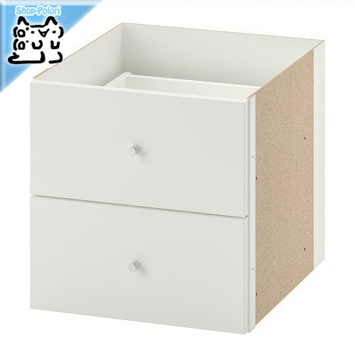 直接取引限定 ホワイト IKEA カラックス　説明書あり KALLAX カラックス シェルフユニット, ホワイト, 112x147 cm - IKEA