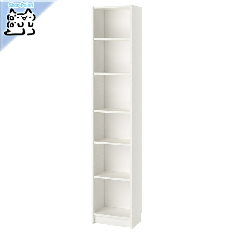 【 IKEA - イケア -】BILLY -ビリー- 書物棚 白いこと 40x28x202 珊 (305.220.41)