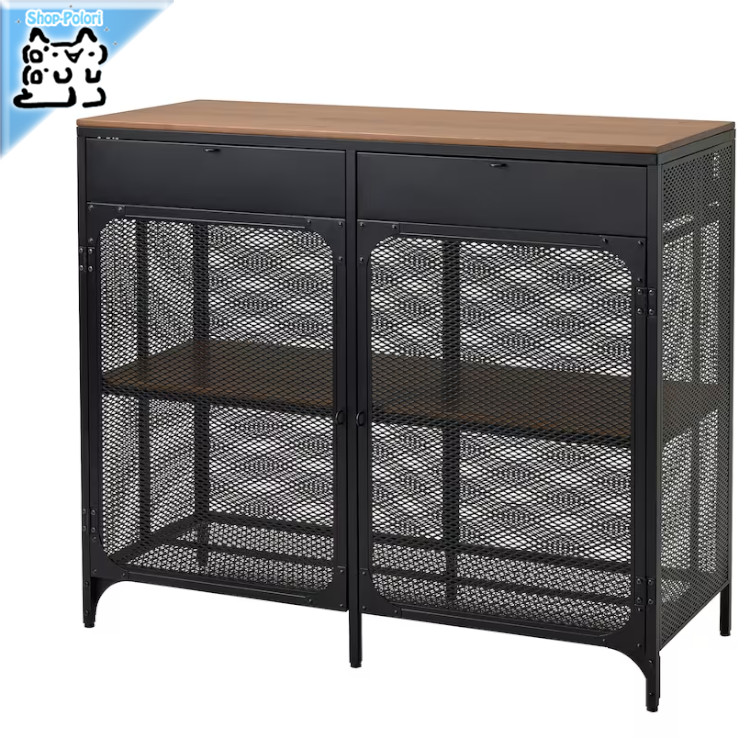 楽天市場】IKEA イケア テレビ台 ブラック 100x36x54cm