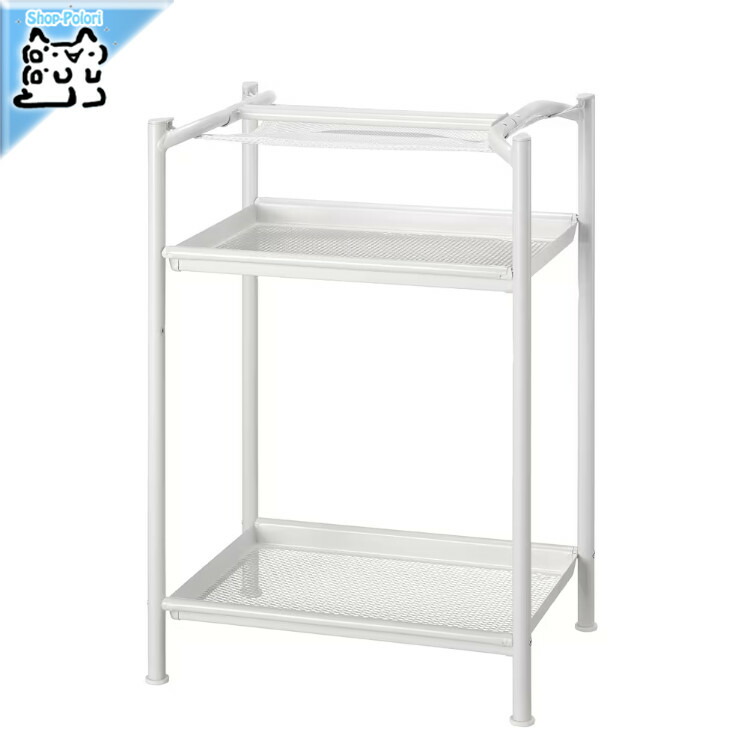 IKEA KRILLE16739  机の脚　コロ付き KRILLE クリレ 脚 キャスター付, ホワイト, 70 cm - IKEA