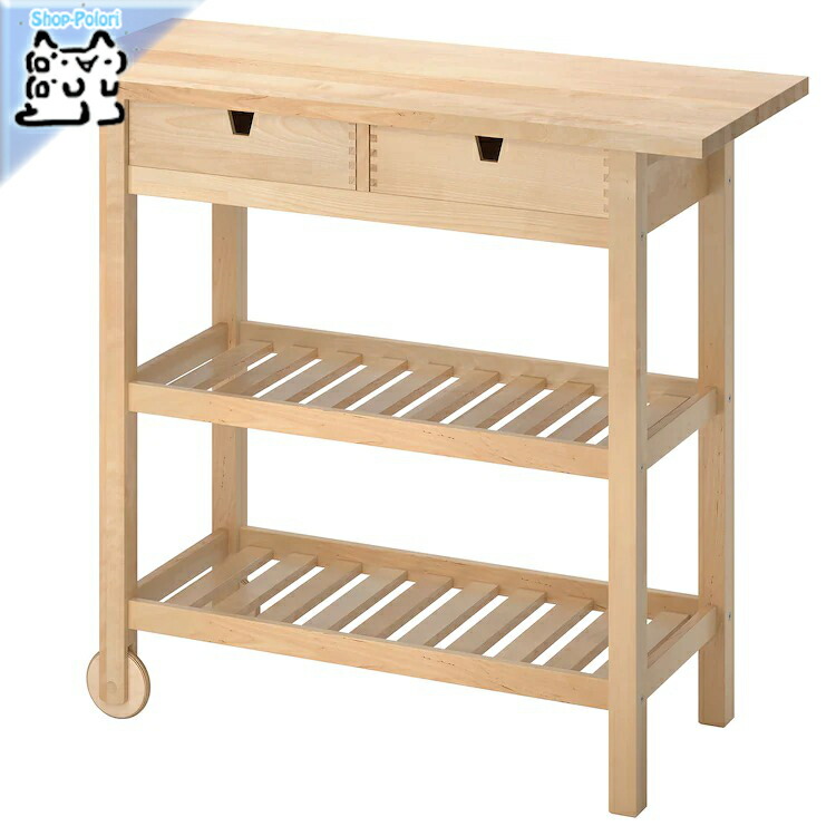 IKEA クングスフォルス キッチンワゴン 903.349.33 KUNGSFORS クングスフォルス キッチンワゴン, ステンレス