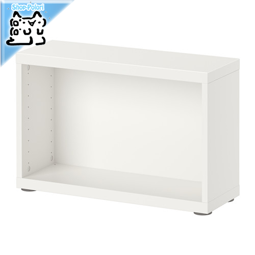 Besta Shelf Tv Stand Frame White 60x20x38 Cm