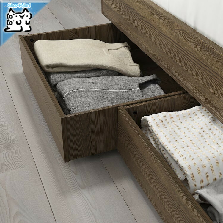 楽天市場】IKEA イケア ベッド下収納ボックス ベッドフレーム用