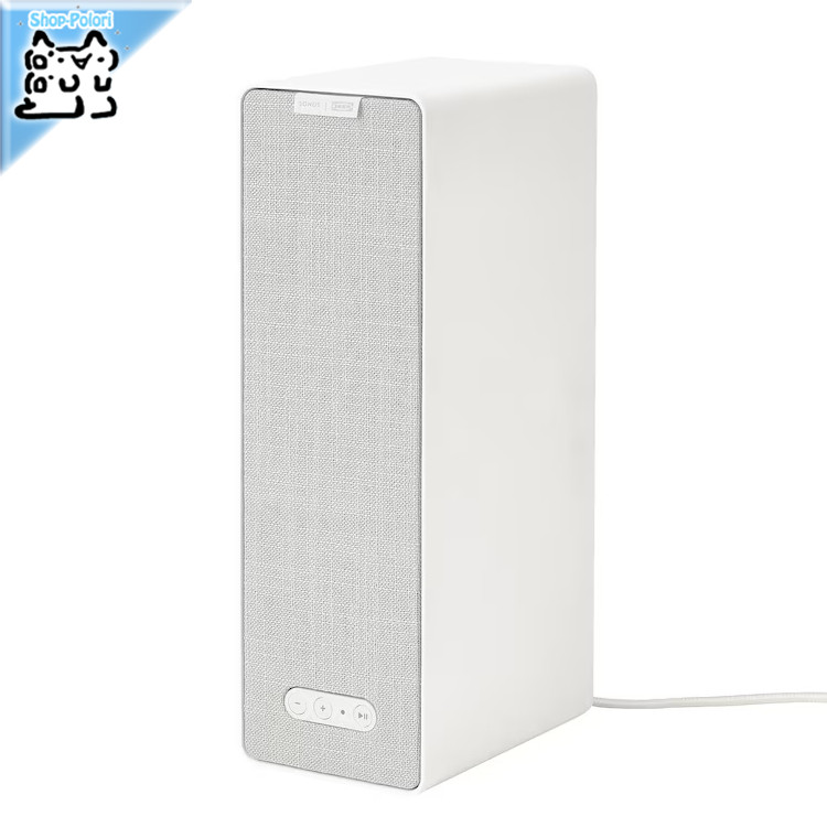 【 IKEA - イケア -】SYMFONISK -シンフォニスク- ブックシェルフ型WiFiスピーカー ホワイト スマート/第2世代 10×31 cm (105.065.94)