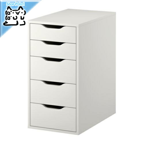 IKEA HELMER ヘルメル 引き出しユニット　ホワイト HELMER ヘルメル 引き出しユニット キャスター付き, ホワイト