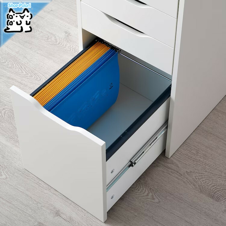 IKEA ALEX アレクス引き出しユニット9段ホワイト　チェスト　イケア ALEX アレクス 引き出しユニット（引き出し×9）, ホワイト