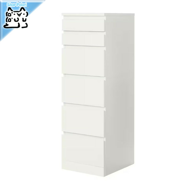 楽天市場】[IKEA/イケア/通販]MALM マルム チェスト（引き出し×6
