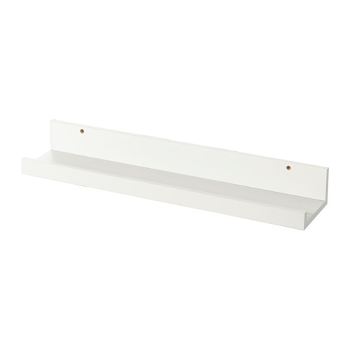 MOSSLANDA モッスランダ アート用飾り棚, ホワイト, 115 cm - IKEA