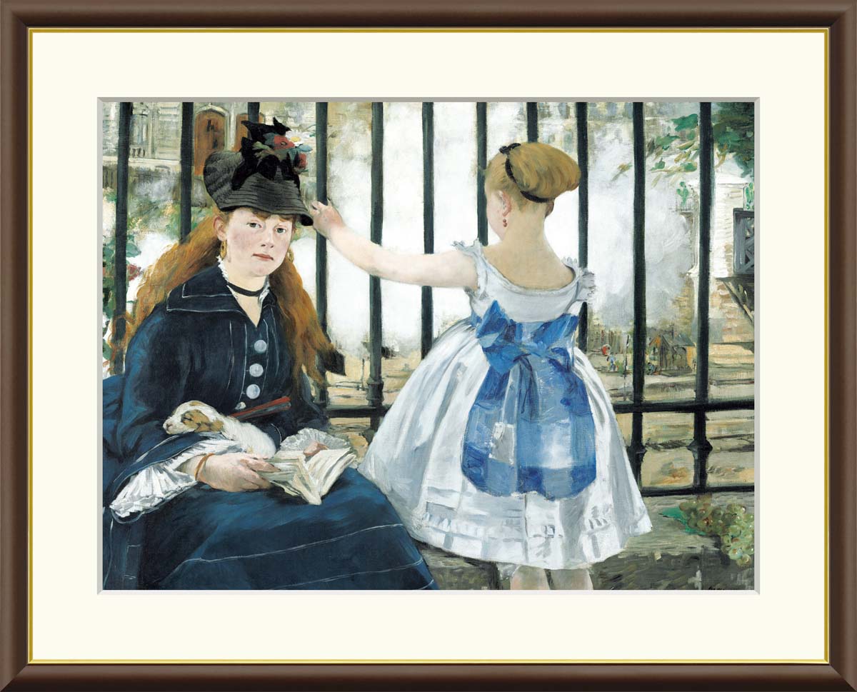 楽天市場】【額絵】 鉄道 エドゥアール・マネ F4・F6・F8号サイズ