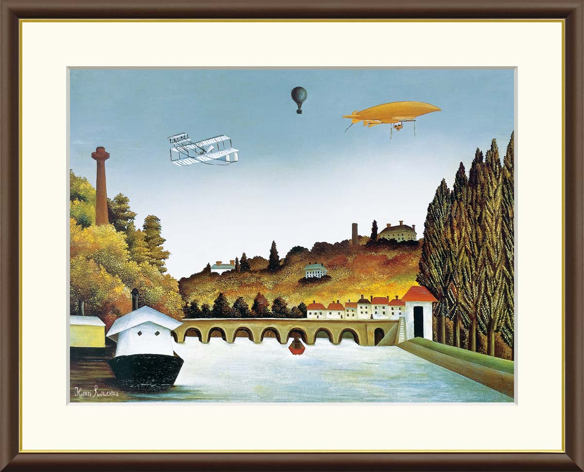 楽天市場】アンリ・ルソー作品 セーブル橋の眺め F8サイズ 工芸美術画