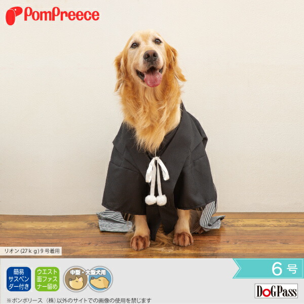 犬服　羽織袴　8号　中型犬　大型犬 1263.jpg
