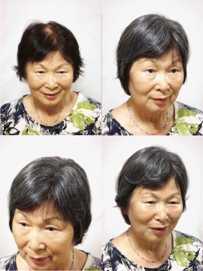 白さ髪凡人御櫛ウィッグ混毛 人毛30 バルカナイズドファイバー70 白髪多め ノンパーマネント 中折帽パーマ 道筋方針 区分けかつら 掖訳柄種 総手植え 地肌付 蓋う破片 ヘアーピース白髪 白70 胡麻の蠅30 エレクトロニックメール有用可 銀お上向き 白髪ウィッグ サイズ合