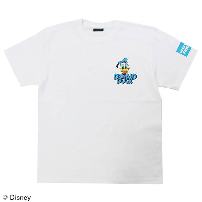 楽天市場 Disney ディズニー ドナルドダック Welcome Friends ｔシャツ パニカムトーキョー 楽天市場店