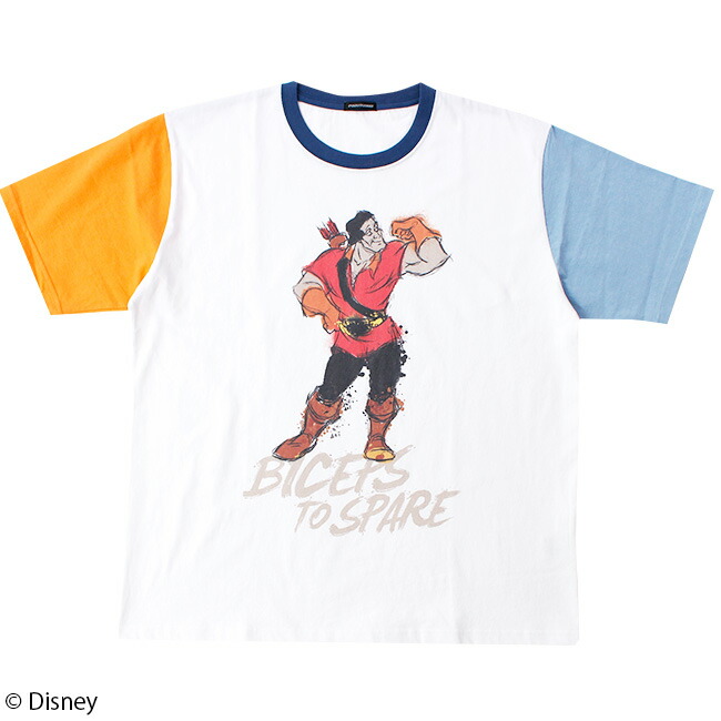 楽天市場 Disney ディズニー 美女と野獣 ガストン Tシャツ パニカムトーキョー 楽天市場店