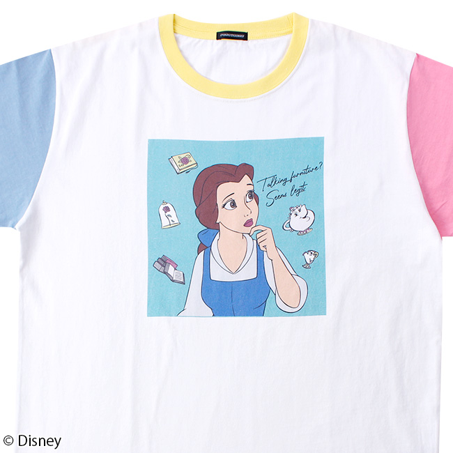楽天市場 Disney ディズニー 美女と野獣 ベル Tシャツ パニカムトーキョー 楽天市場店