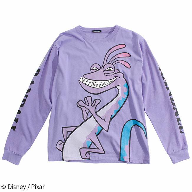 楽天市場 Disney Pixar ディズニー ピクサー モンスターズ インク ランドール ボッグス ロングスリーブtシャツ パニカムトーキョー 楽天市場店 楽天市場 Disney Pixar ディズニー ピクサー モンスターズ インク ランドール ボッグス ロングスリーブtシャツ パニカムトーキョー 楽天市場店