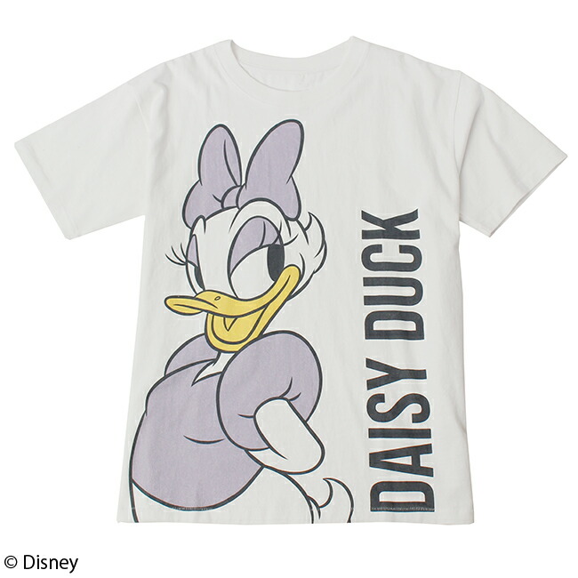 楽天市場 Disney ディズニー デイジーダック Bigプリントtシャツ パニカムトーキョー 楽天市場店