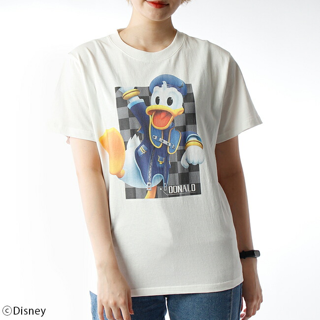 楽天市場 Disney ディズニー キングダム ハーツ ドナルドダック Tシャツ パニカムトーキョー 楽天市場店