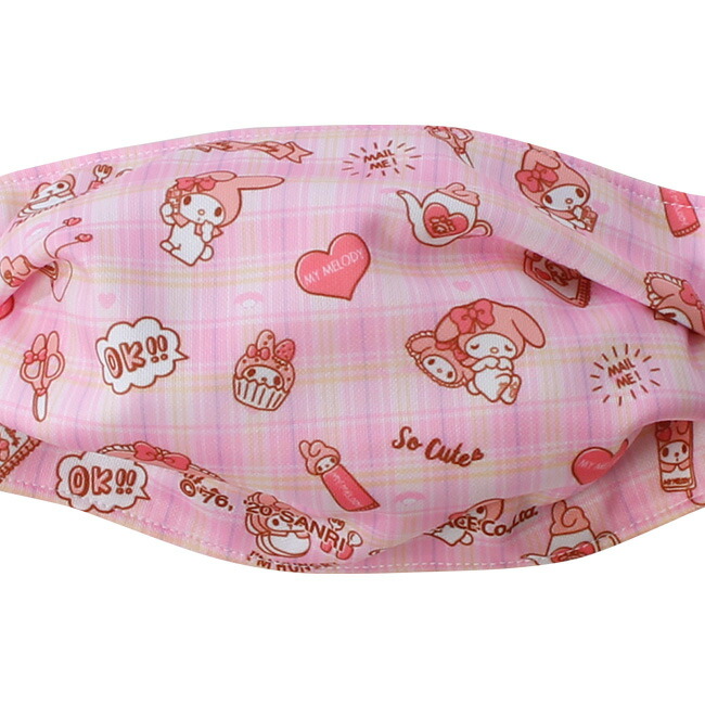 楽天市場 サンリオキャラクターズ マイメロディ ファッションマスク 日本製 パニカムトーキョー 楽天市場店