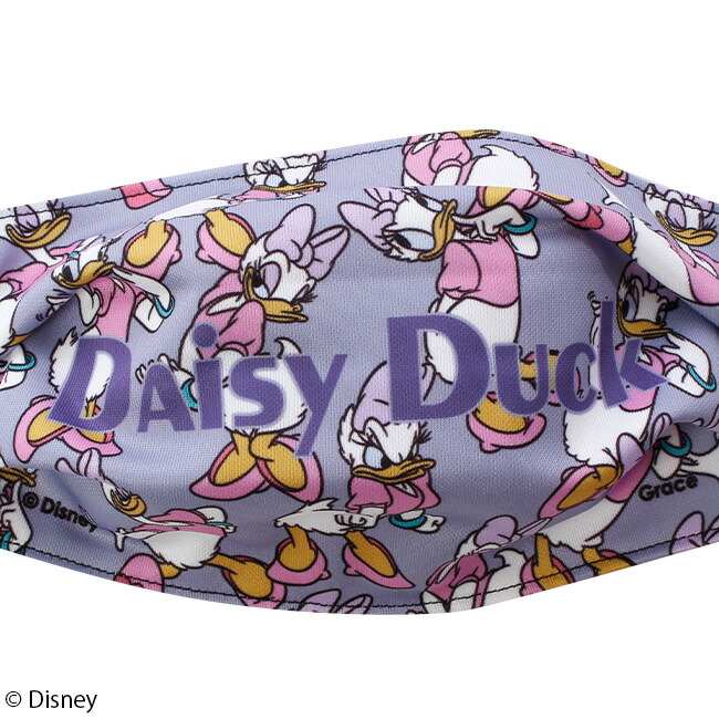 楽天市場 Disney ディズニー デイジーダック 総柄ファッションマスク 日本製 パニカムトーキョー 楽天市場店