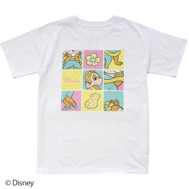 楽天市場 ディズニー クラリス 9パネルｔシャツ パニカムトーキョー 楽天市場店