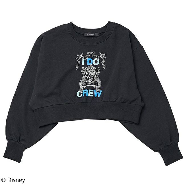 Disney ディズニー シンデレラ 裏毛ショートトップス 4geeks By Spiralgirl Andapt Com