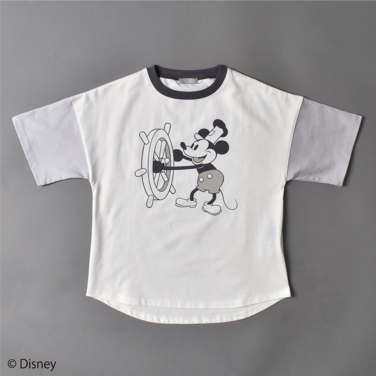 Disney ディズニー 蒸気船ウィリー ミッキーマウス Tシャツ Petit Copain By Poneycomb Bouncesociety Com