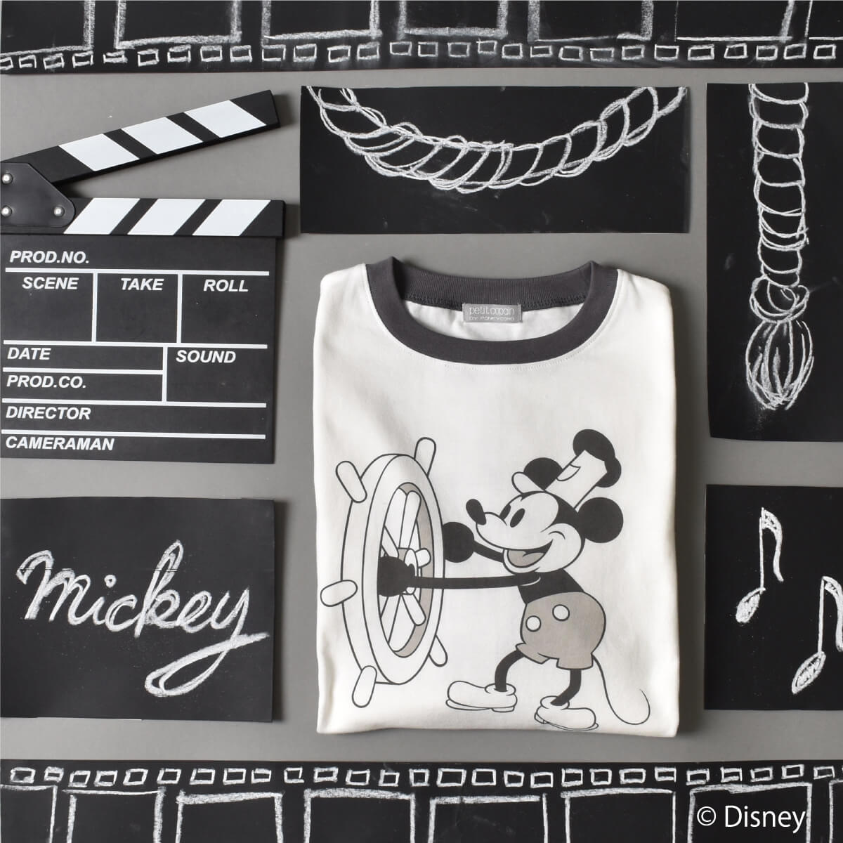 Disney ディズニー 蒸気船ウィリー ミッキーマウス Tシャツ Petit Copain By Poneycomb Magazinpegas Cz