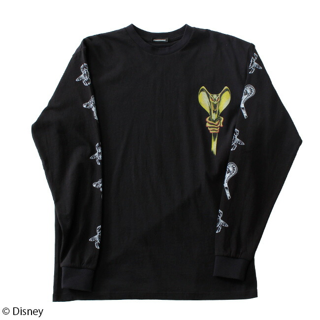 楽天市場 Disney ディズニー アラジン ジャファー ロングスリーブtシャツ パニカムトーキョー 楽天市場店