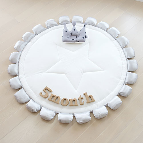 crown baby play mat