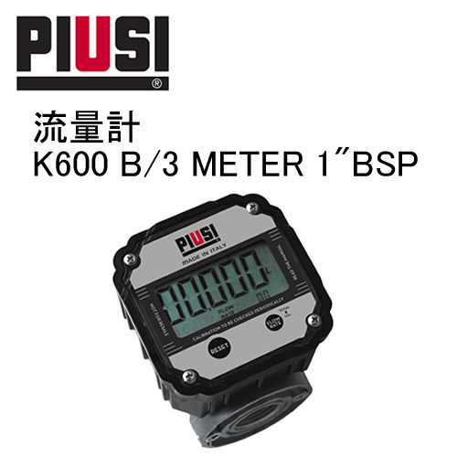 K600-D B/3 METER 流量計 ディーゼル燃料 軽油 不凍液 デジタル式 1\