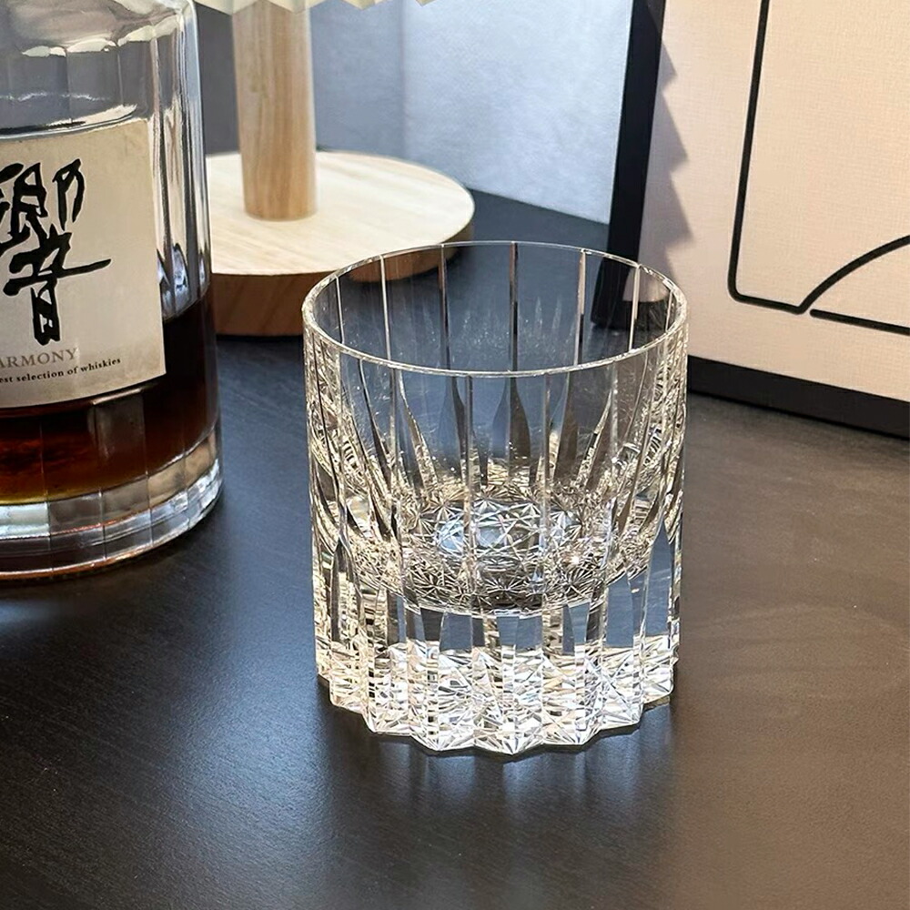 切子 ウイスキー ロックグラス 9色 切子タンブラー キリコ 湯呑み 焼酎グラス 食器 ウイスキー 切子コップ 酒器 ブランデーグラス 食洗機対応 ガラス 日本酒 母の日 父の日 敬老の日 男性 メンズ プレゼント用 退職祝い 御祝 送別 ロックグラス 220ml