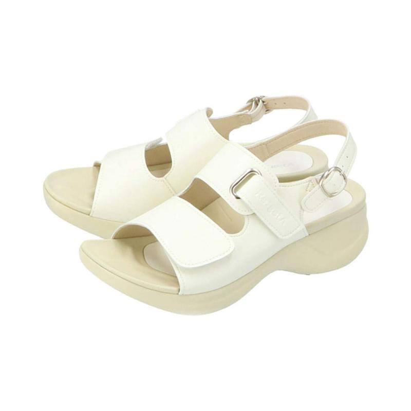 Re:getA(リゲッタ) レディース RW-1001 レディース 執務室 白衣の天使サンダル うしろ側胴締め 面磁気テープ 自然調整 真っただ中踵 かん高い 歩き分かりやすい 履き分かりやすい 疲れにくい 一方ならずない 日本製踵サンダル