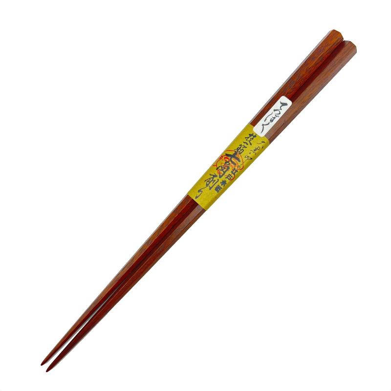 【大黒屋・江戸木箸】七角削り箸　（23.5cm) 4,868円