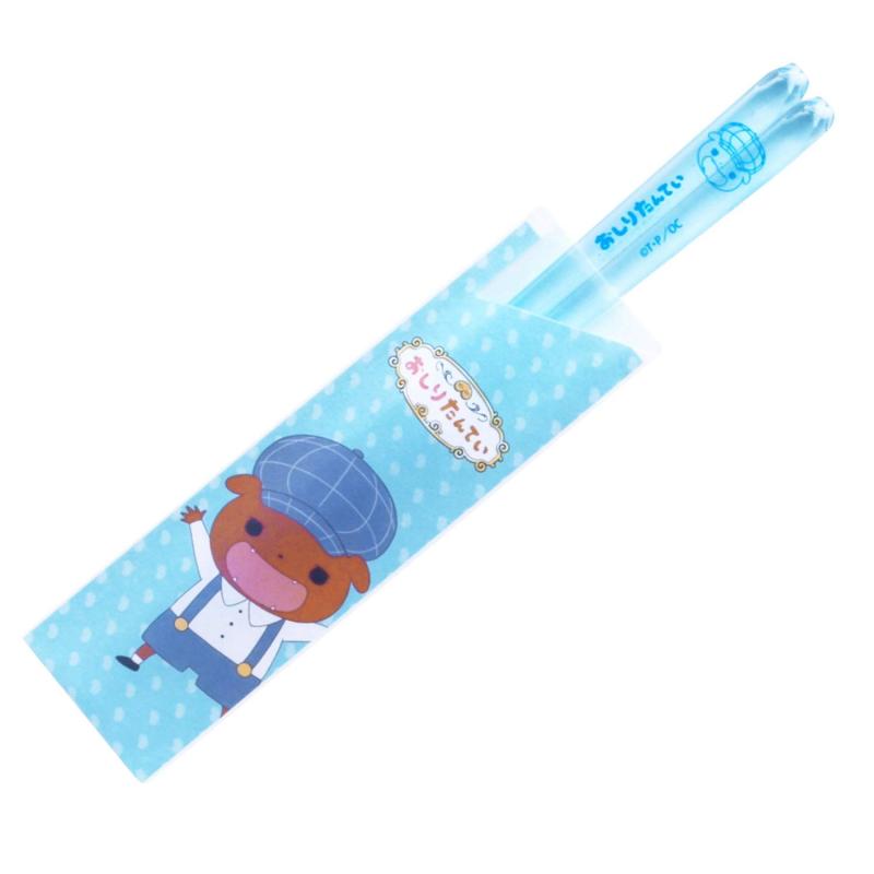 おしりたんてい クリア箸 s おしりたんてい画像