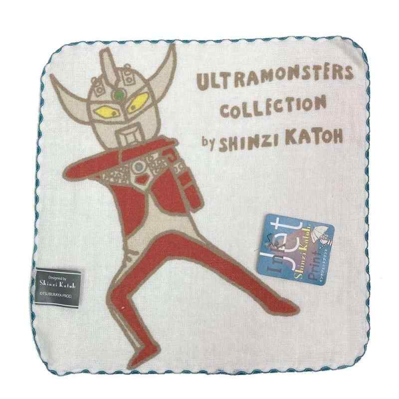 ウルトラモンスターズ Shinzi Katoh ミニタオル 円谷プロ 怪獣 ハンカチ (SKTC149-03 ウルトラマンタロウ)画像