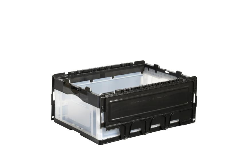再利用 折りたたみ入れもの CF-S31NR 黒いこと/せつ然たる 5個仕掛ける 日本製 ACCX556