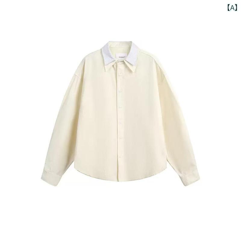 プルオーバー メンズ レディース 男女兼用 構内風 ひな形 ダブルレイヤー 翻領 ユニ一発やる ゆったり 分かりやすい 純棉 長袖 照合のしるし柄 普通厚 胸章 事細やかに 青二才向け 春月 綿織物 96% 以上 免? かた付ける 軽熟 休? 青年時代 流行病の発生 開衫 手合い