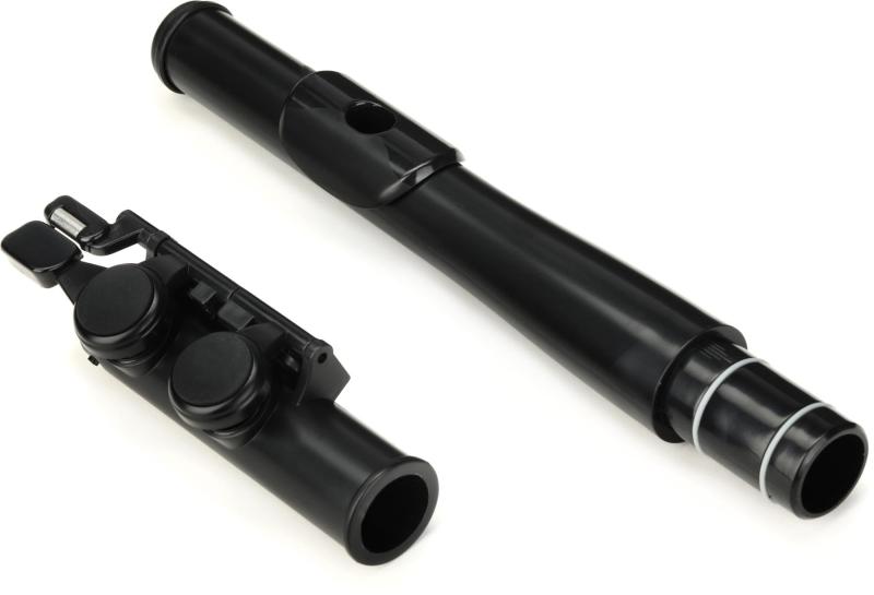 NUVO ヌーボ 可塑性物質製管楽器 jFlute専用アップグレードキット C足部管/引っ切り無い印字機天天管 jFlute Upgrade Kit ホワイト-ブラック