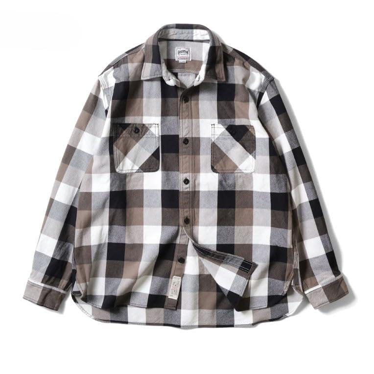 [ヒューストン] CHECK VIYELLA SHIRT