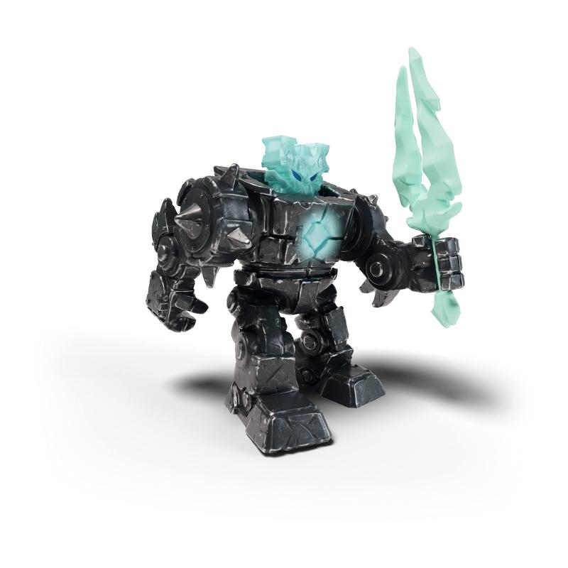 Schleich Eldrador 3-Piece Monster Robot Toy for Boys and Girls Ages 7+, Eldrador Mini Creatures Shadow Ice Robot,Multi画像