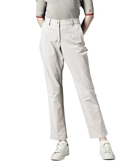 [マンシングウェア] ゴルフパンツ 【STANDARD】 ストレッチ はっ水 4WAYストレッチ フルレングス 無地 日本製ゴルフ MGWWJD01 レディース