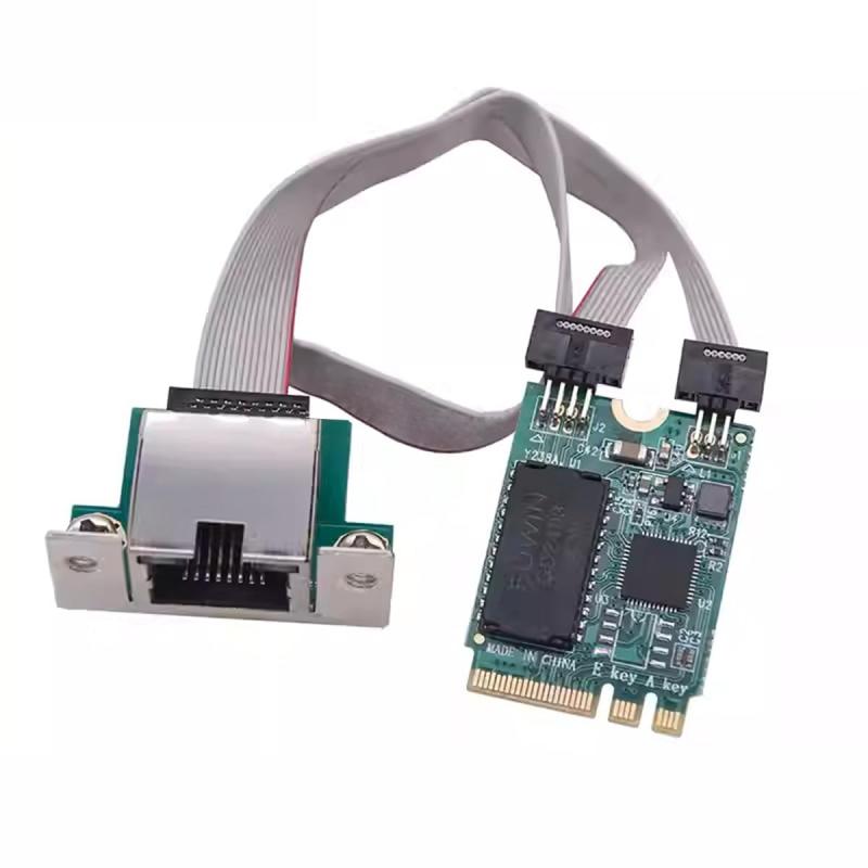 CY デュアルポート 2500Mbps 2.5Gbps - PCI-E PCI Express 1x GBE ギガビット 1000Mbps イーサネット ネットワーク LAN ケーブル アダプタ デスクトップ マザーボード用