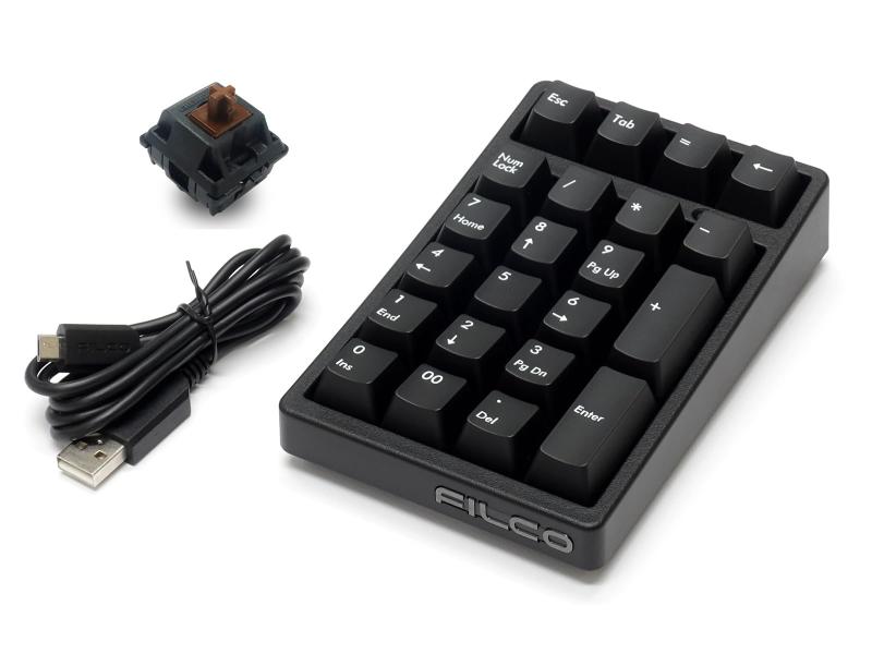 FILCO Majestouch TenKeyPad 2 Professional PBT2色成形キーキャップ CHERRY MX NumLock非連動 22キー