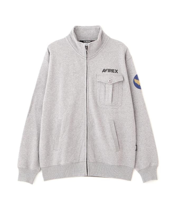 [Avirex] [アヴィレックス] WEB\u0026amp;DEPOT STAND ZIP UP SWEAT \u0026quot;AIR FORCE\u0026quot; 照明ランプ ジップアップ 流汗 空軍 メンズ 783-5230020