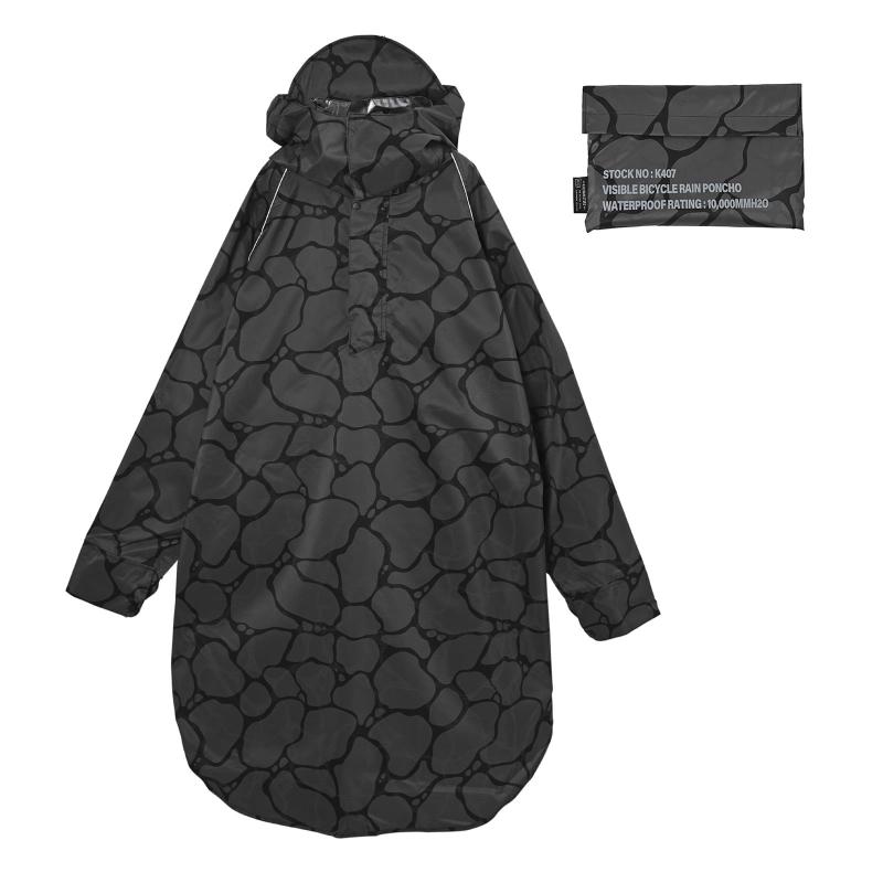 KiU ビジブルバイシクルレインポンチョ 9,252円