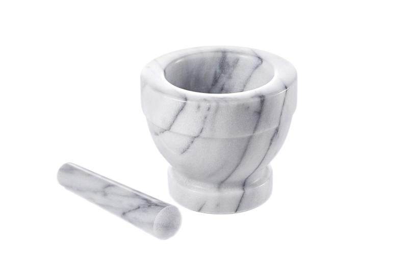 JEmarbleマーブル杵臼摩砕機/石臼Mortar and Pestle 書き割り 乳鉢 乳棒付 石うす 摺り鉢 すりこぎ 薬研 勝手もと 調味装置